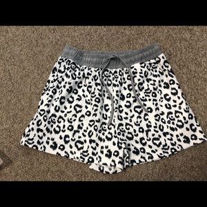 Leopard shorts
